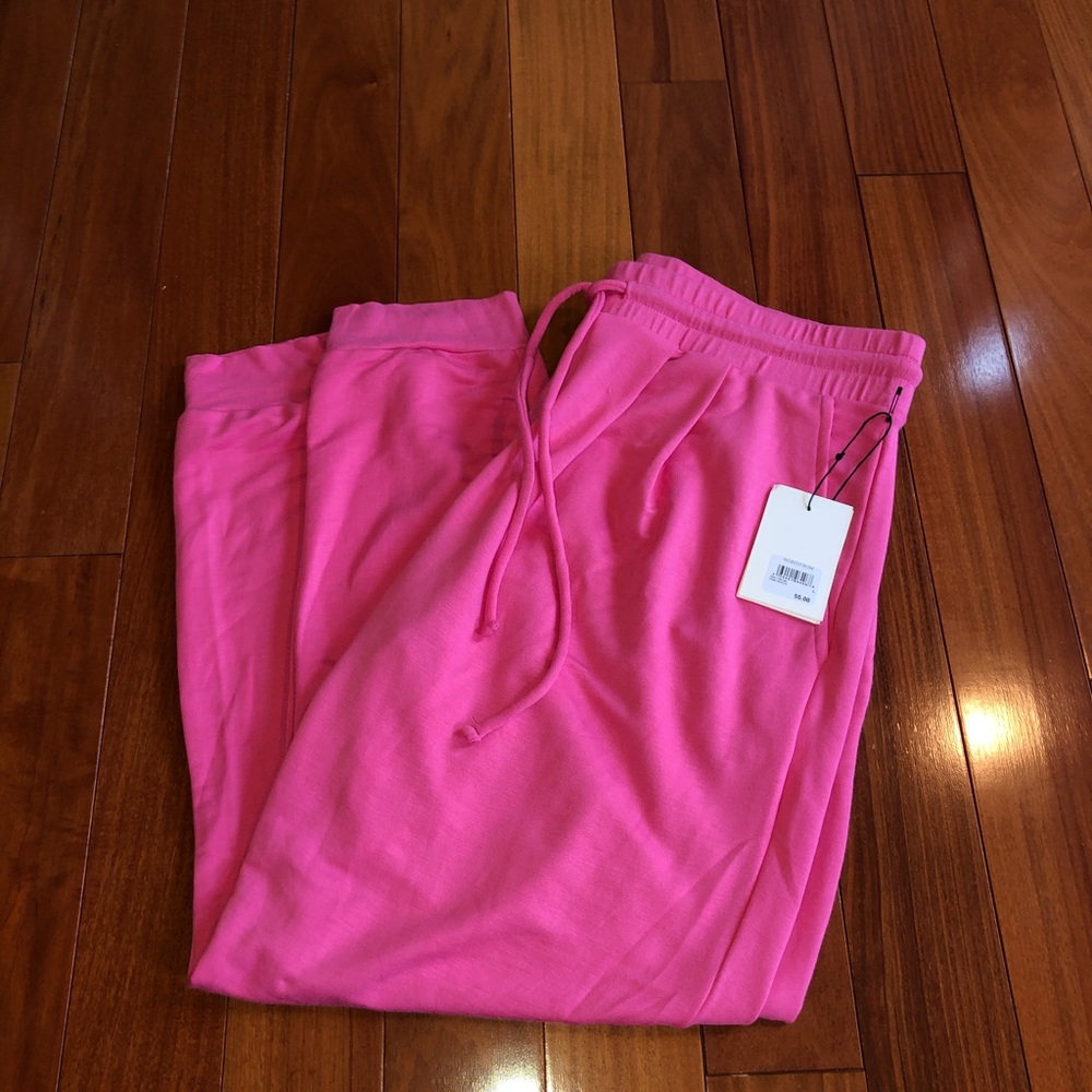 NWT Something Navy Pink Nordstrom Jogger Sweatpant